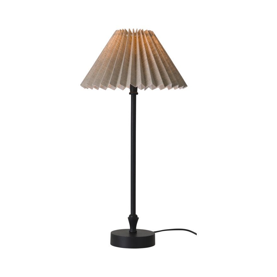 Pr Home INES Lampeskjerm Ø25 cm i Beige/natur