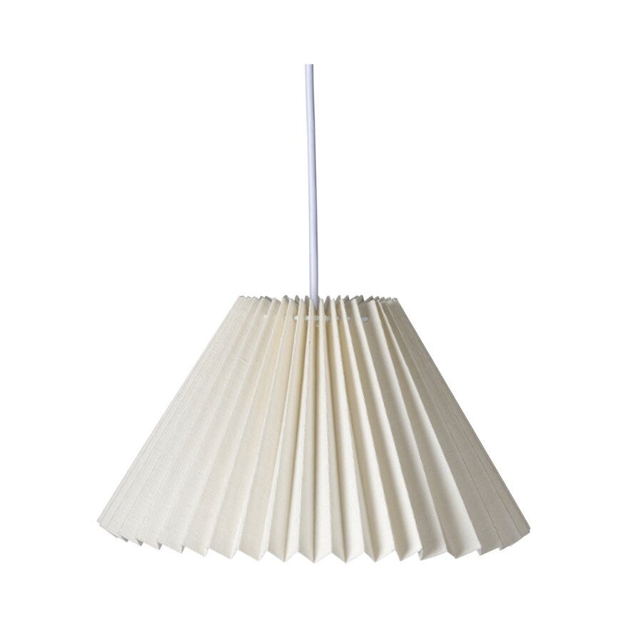Pr Home INES Lampeskjerm Ø30 cm i Hvit