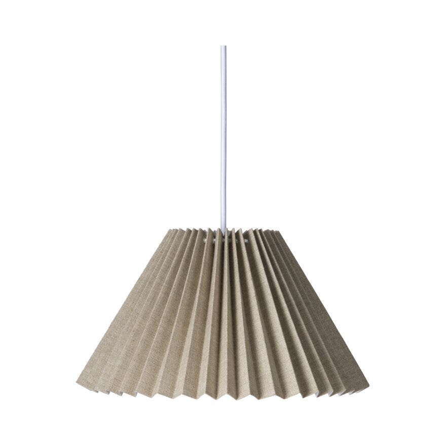 Pr Home INES Lampeskjerm Ø25 cm i Beige/natur