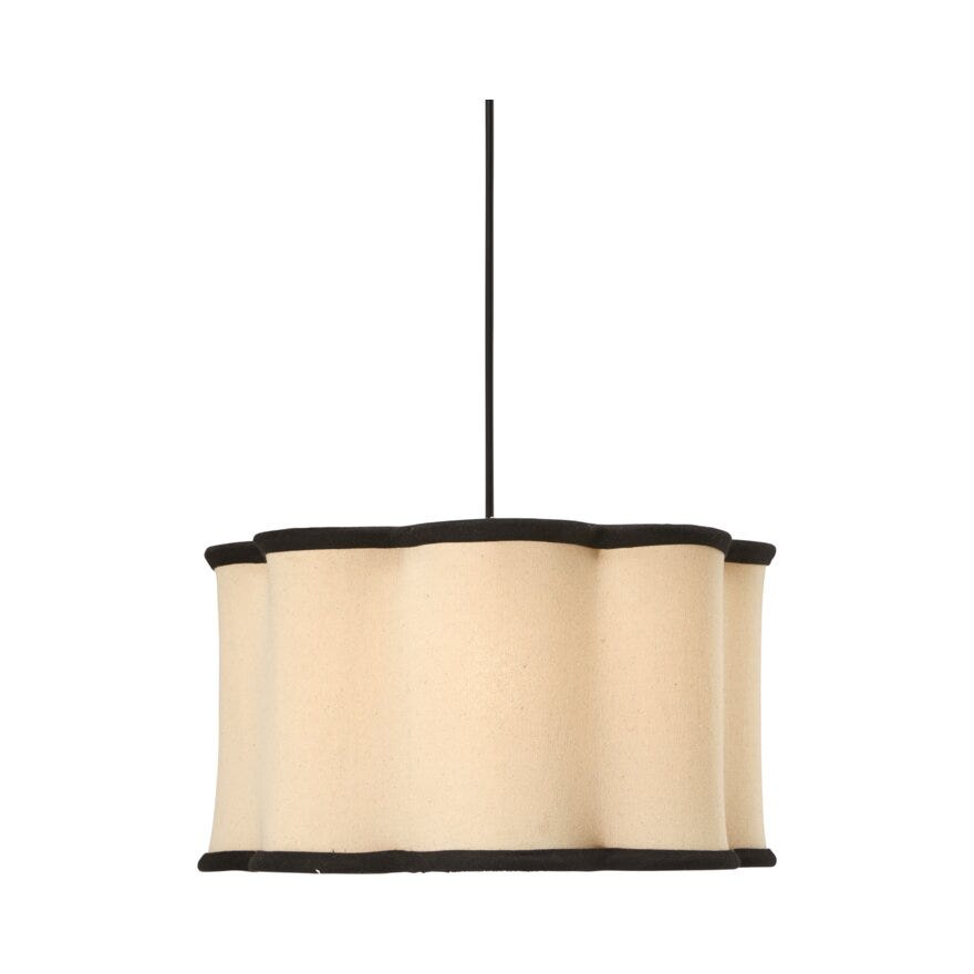 Pr Home JUDY Lampeskjerm Ø35 cm i Beige/natur