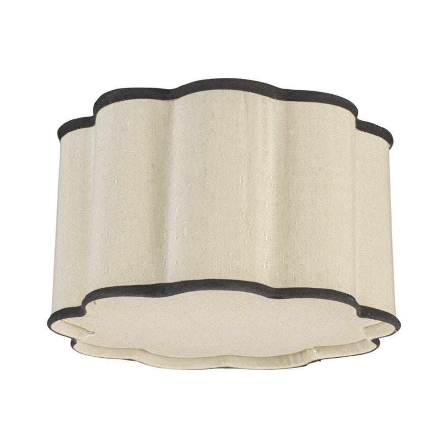 Pr Home JUDY Takplafond Ø35 cm i Beige/natur