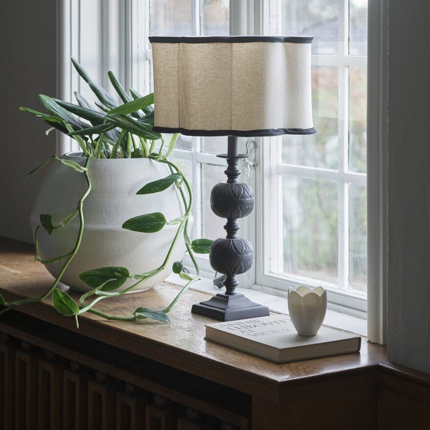 Pr Home JUDY Lampeskjerm Ø35 cm i Beige/natur