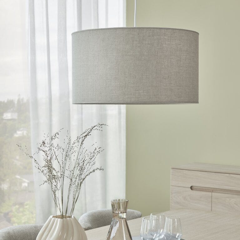 Pr Home SARA Taklampe Ø55 cm i Beige/natur