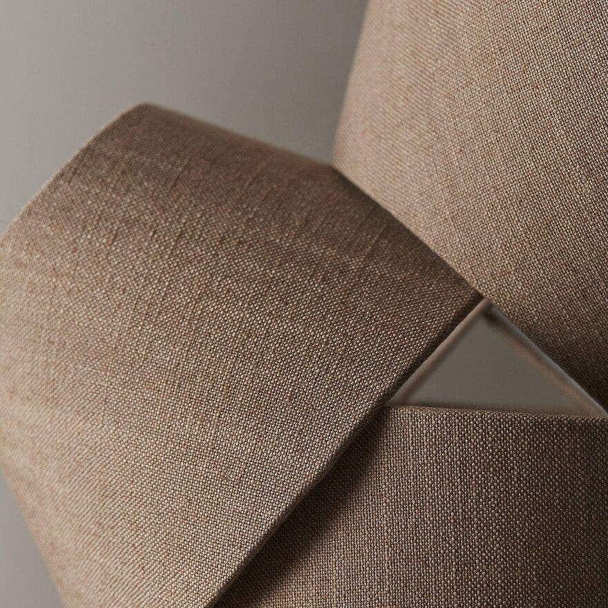 Pr Home SOFIA Lampeskjerm Ø30 cm i Beige/natur