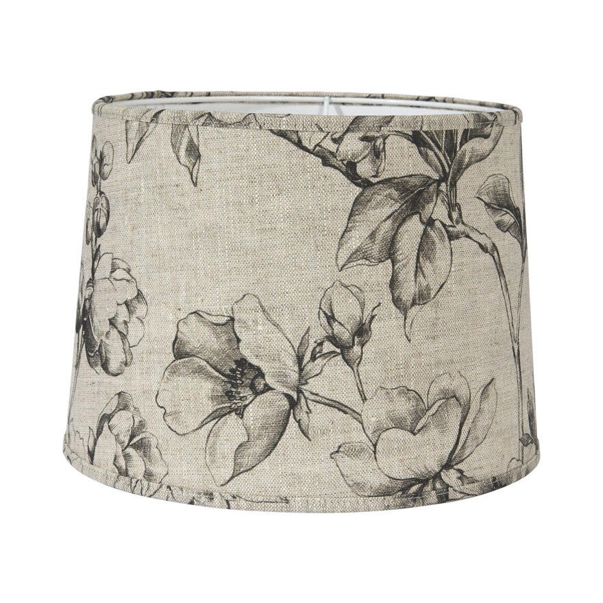 Pr Home SOFIA Lampeskjerm Ø30 cm i Beige/natur