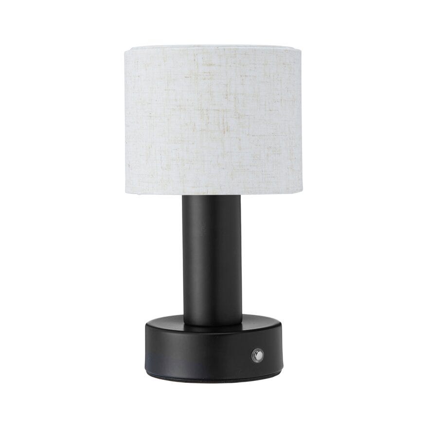 Pr Home TIARA Bordlampe oppladbar H24 cm i Svart
