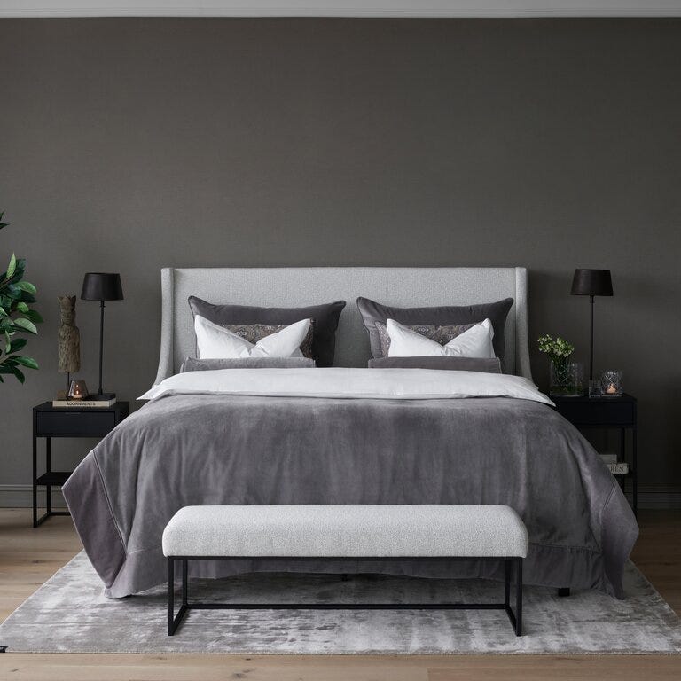 Signature Collection Sleeping BRAMSKJÆRA Sengegavl 174x52 cm i Beige/natur designet av Halvor Bakke