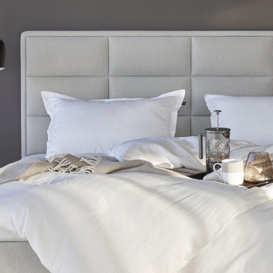 Signature Collection Sleeping HERØY Sengegavl 157x137 cm i Beige/natur