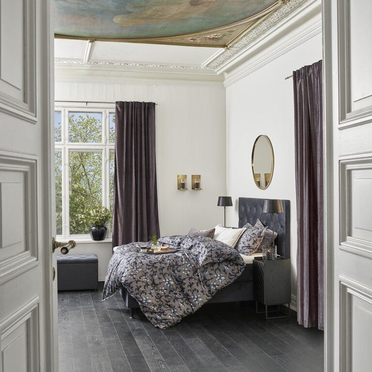 Signature Collection Sleeping SCS 102 Sengegavl B:180 cm i Blå