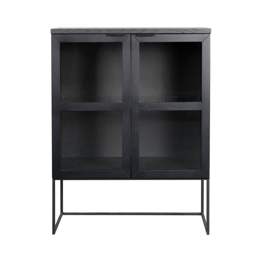 Rowico EVERETT Skap B:95 cm i Svart