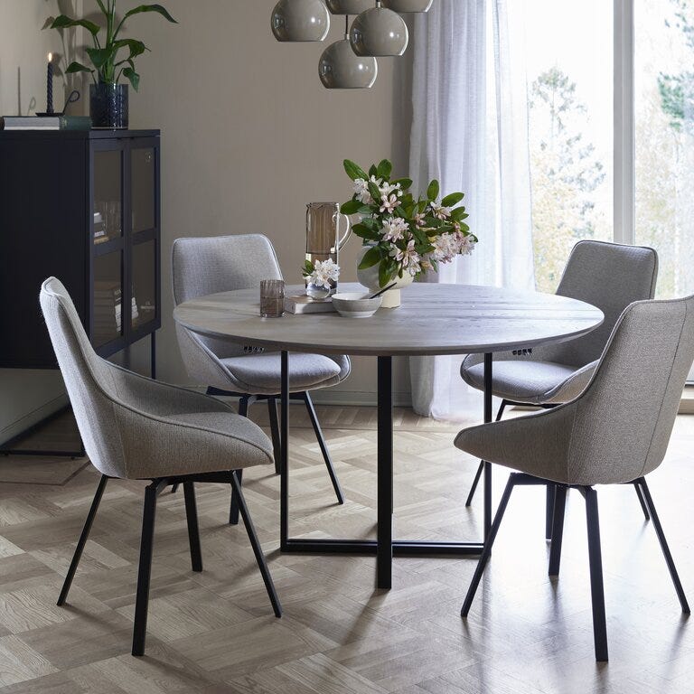 Rowico EVERETT Skap B:95 cm i Svart