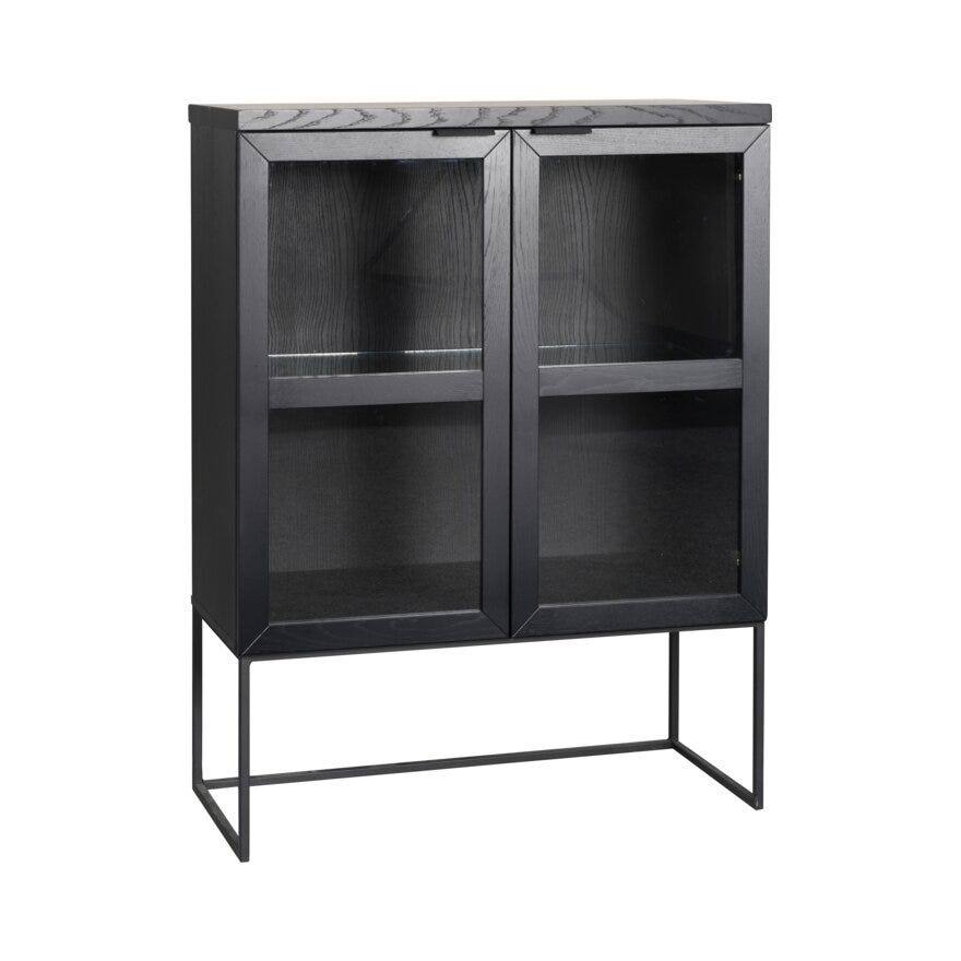 Rowico EVERETT Skap B:95 cm i Svart