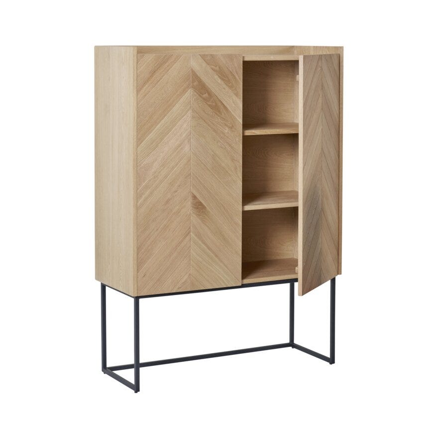 Signature Collection By Halvor Bakke SIGNATURE 3300 Skap B:100 cm i Beige/natur