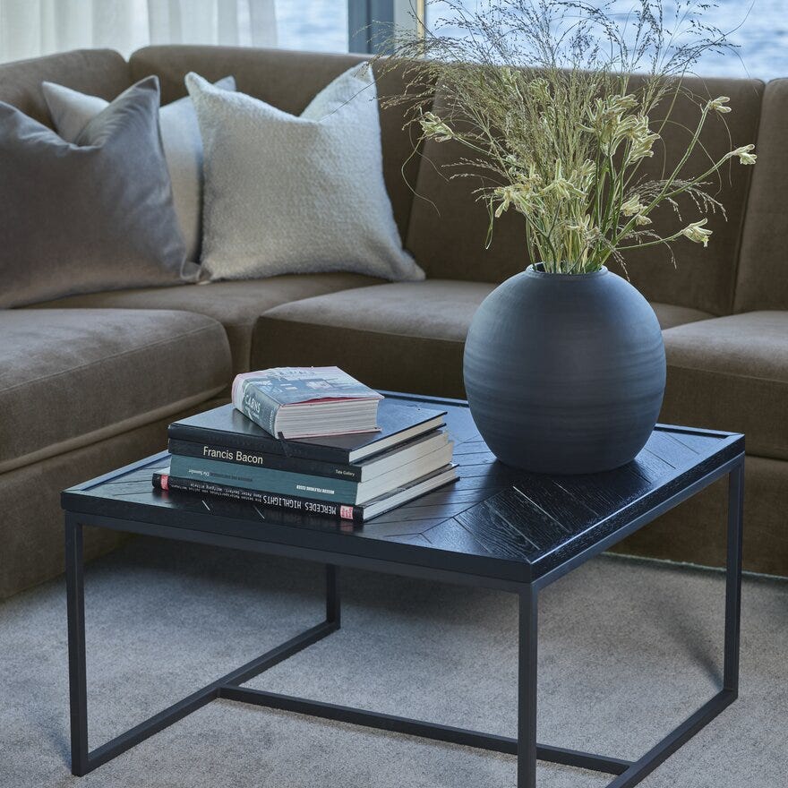Signature Collection By Halvor Bakke SIGNATURE 3300 Sofabord 80x80 cm i Svart