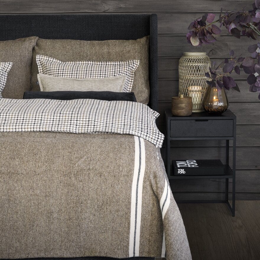 Halvor Bakke ELLIOT Pynteputetrekk 50x50 cm i Beige/natur designet av Halvor Bakke