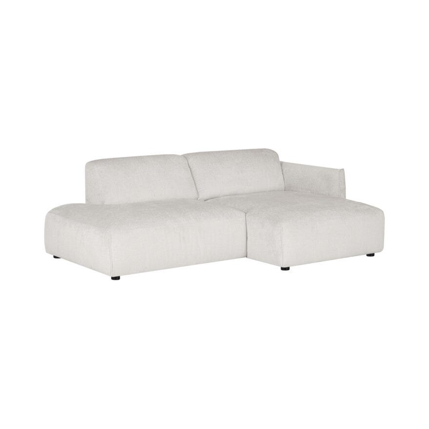 Tone Kroken CLUB SOFT 3 seter med sjeselong og endeavslutning i Beige/natur designet av Tone Kroken