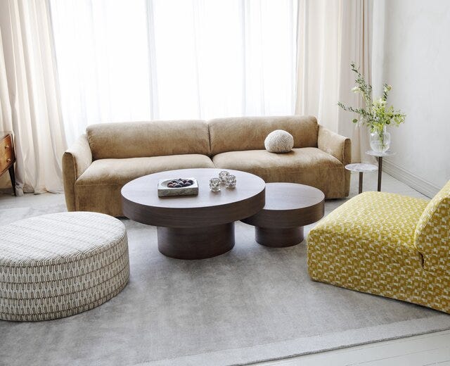 Tone Kroken CLUB 3 seter i Oransje designet av Tone Kroken