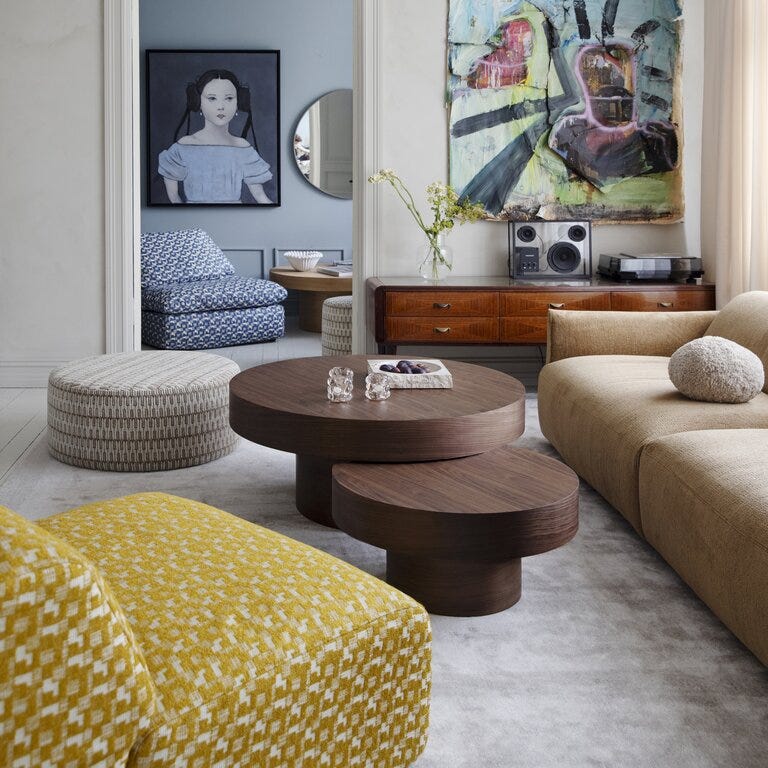 Tone Kroken CLUB 3 seter i Oransje designet av Tone Kroken