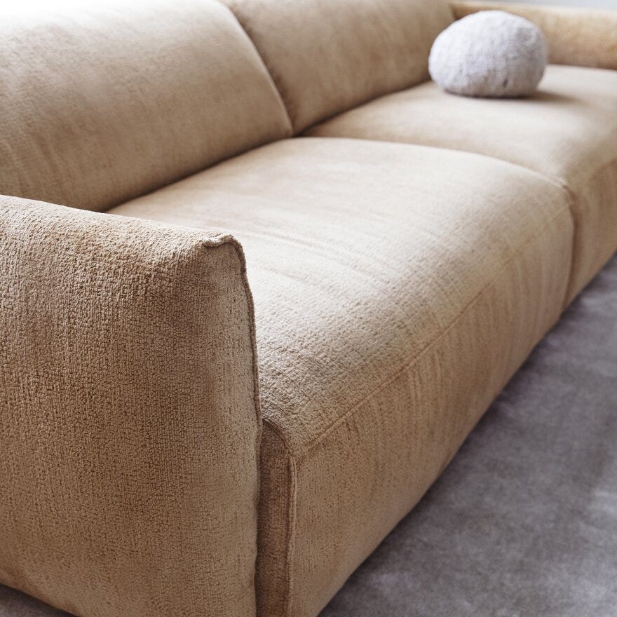 Bohus Exclusive by Tone Kroken CLUB SOFT 3 seter i Oransje designet av Tone Kroken