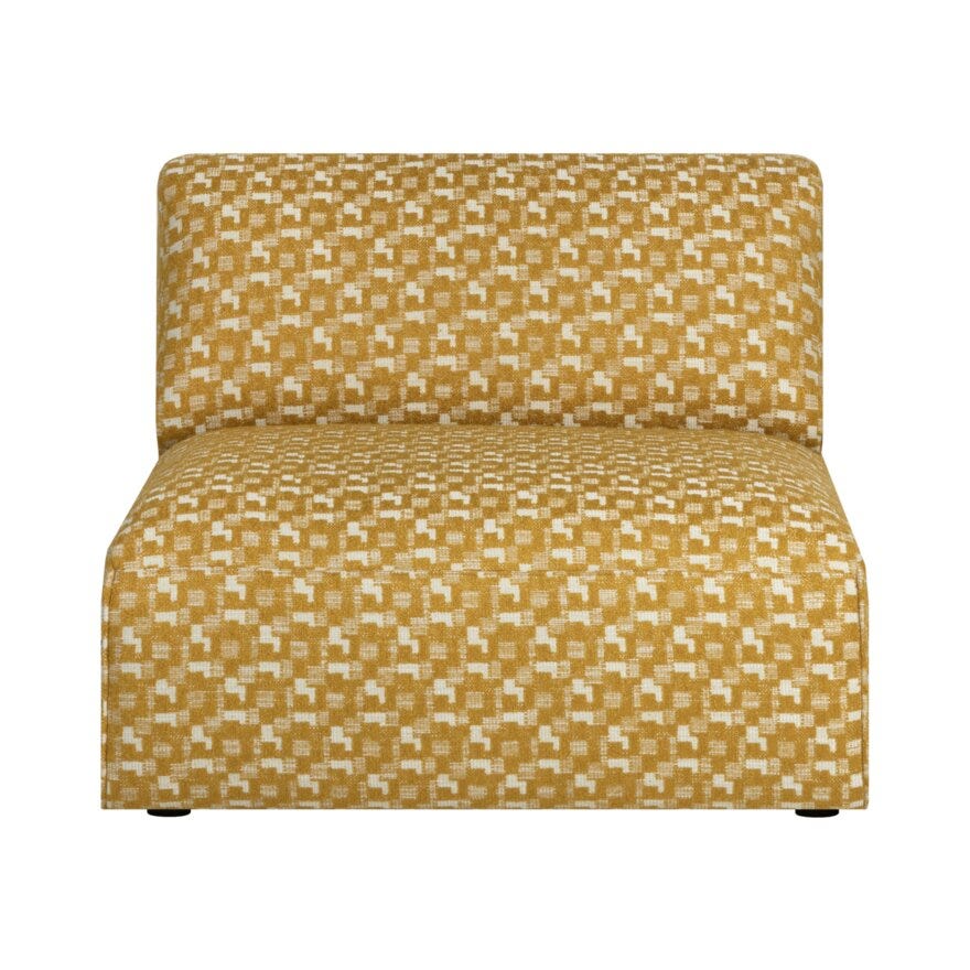 Bohus Exclusive by Tone Kroken CLUB SOFT Loungestol i Gul designet av Tone Kroken