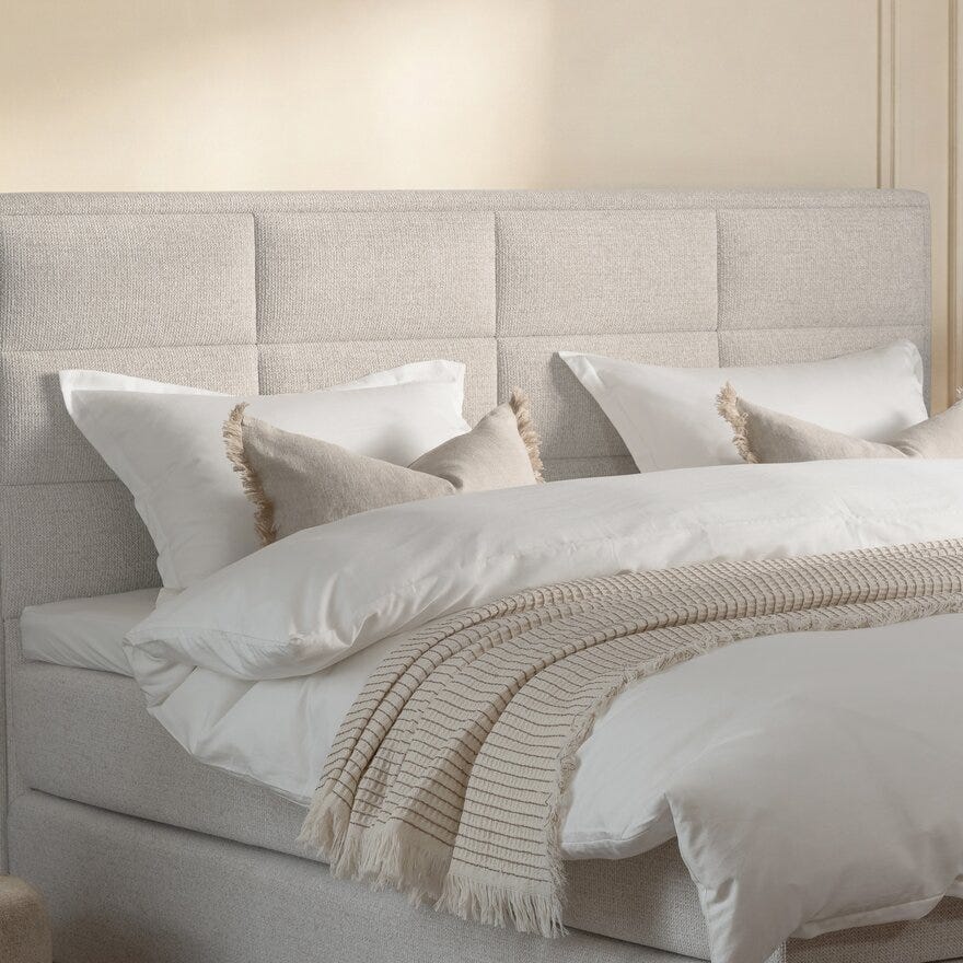 Signature Collection Sleeping HERØY Sengegavl 147x137 cm i Beige/natur