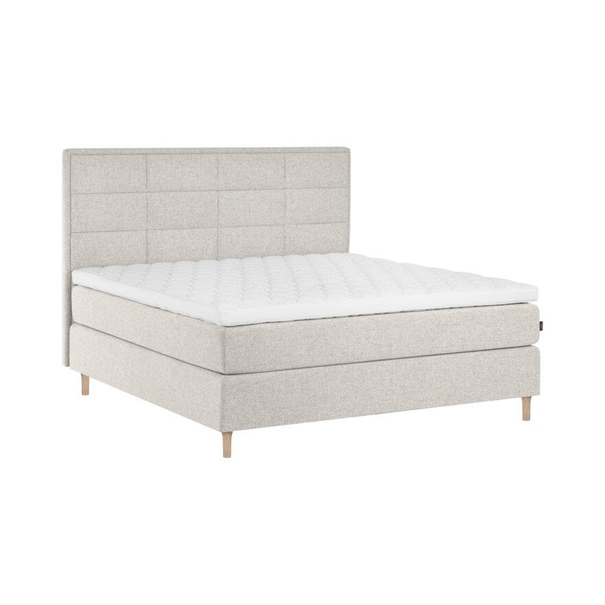 Signature Collection Sleeping HERØY Kontinentalseng 140x200 cm i Beige/natur