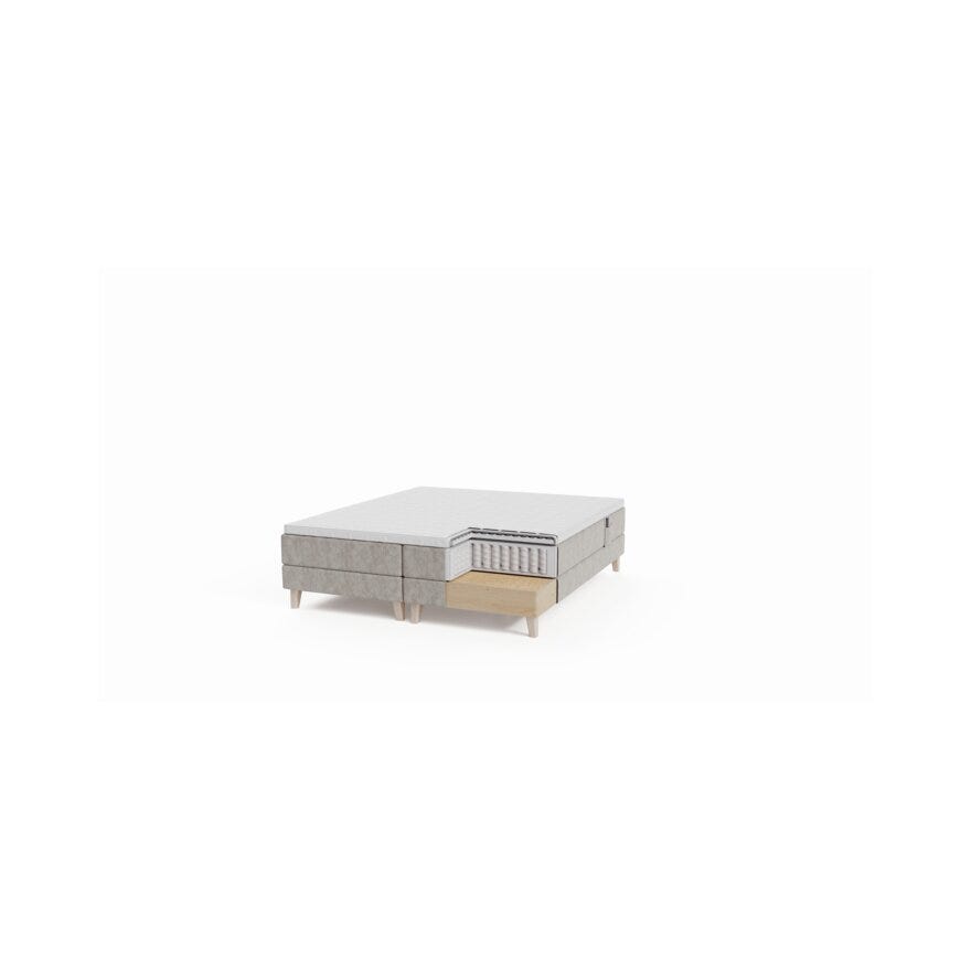 Signature Collection Sleeping HITRA Regulerbar seng 180x200 cm i Svart