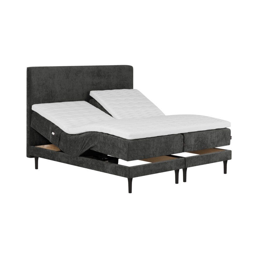Signature Collection Sleeping HITRA Regulerbar seng 160x200 cm i Svart
