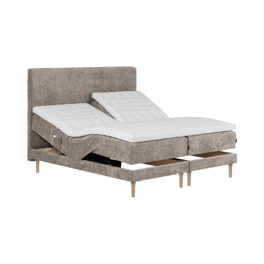 Signature Collection Sleeping HITRA Regulerbar seng 160x200 cm i Brun