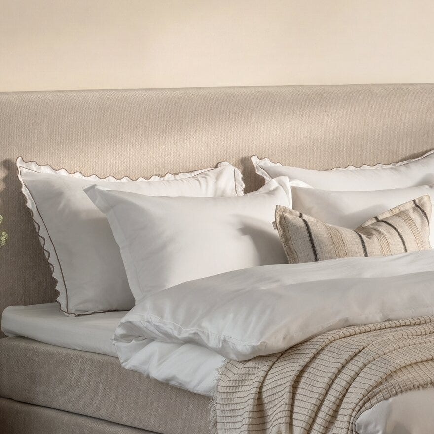 Signature Collection Sleeping HITRA Sengegavl 144x135 cm i Beige/natur