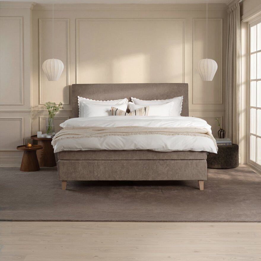 Signature Collection Sleeping HITRA Kontinentalseng 140x200 cm i Brun