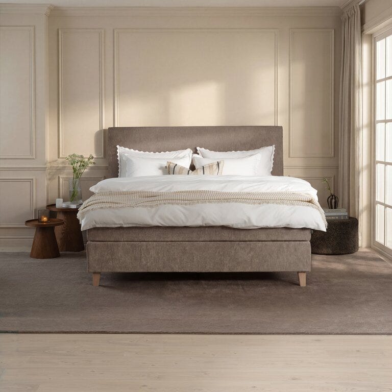 Signature Collection Sleeping HITRA Kontinentalseng 140x200 cm i Brun