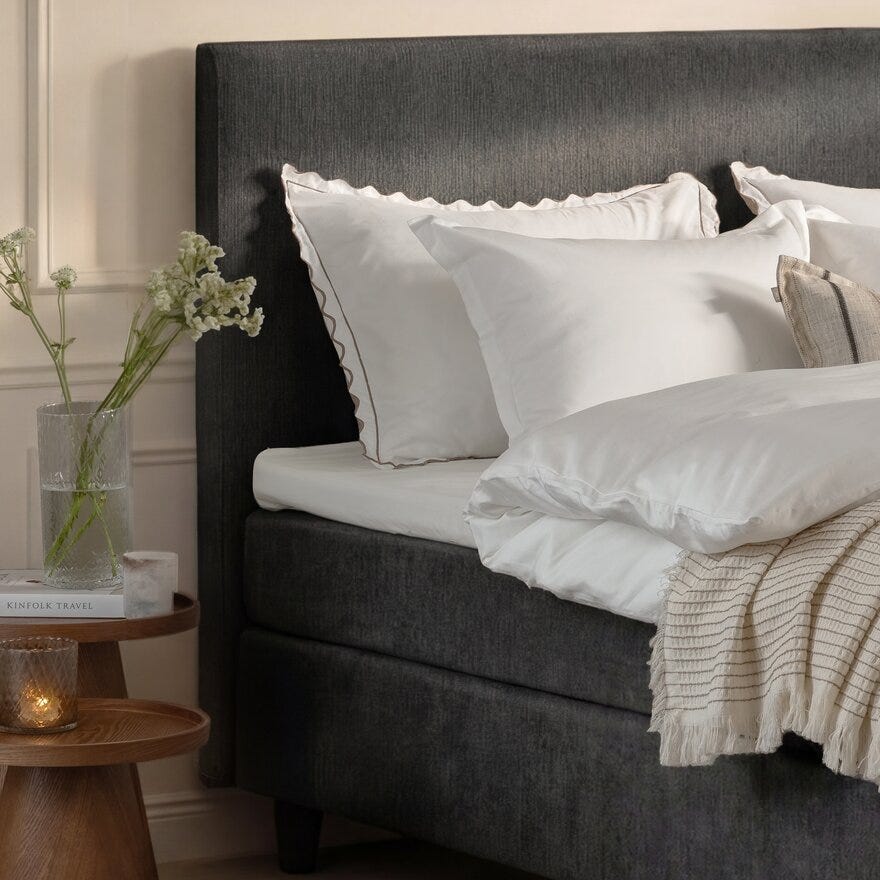 Signature Collection Sleeping HITRA Kontinentalseng 140x200 cm i Svart
