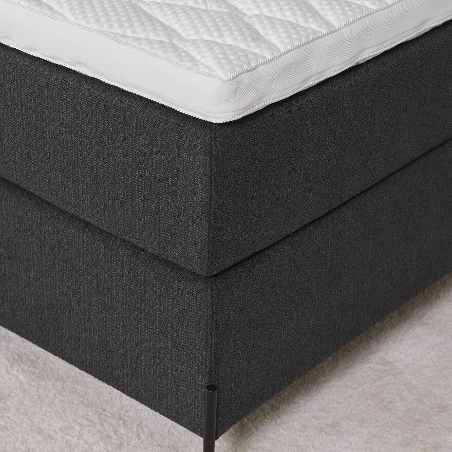 Signature Collection Sleeping LINDØY Kontinentalseng 150x200 cm i Svart