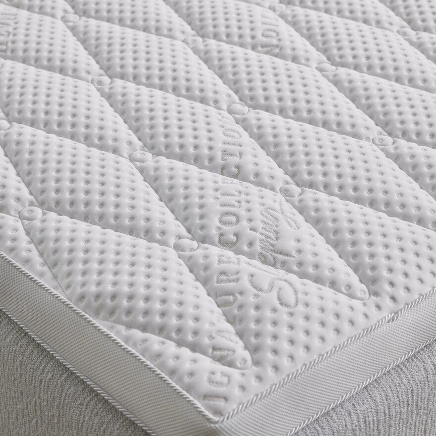 Signature Collection Sleeping LINDØY Kontinentalseng 150x200 cm i Beige/natur