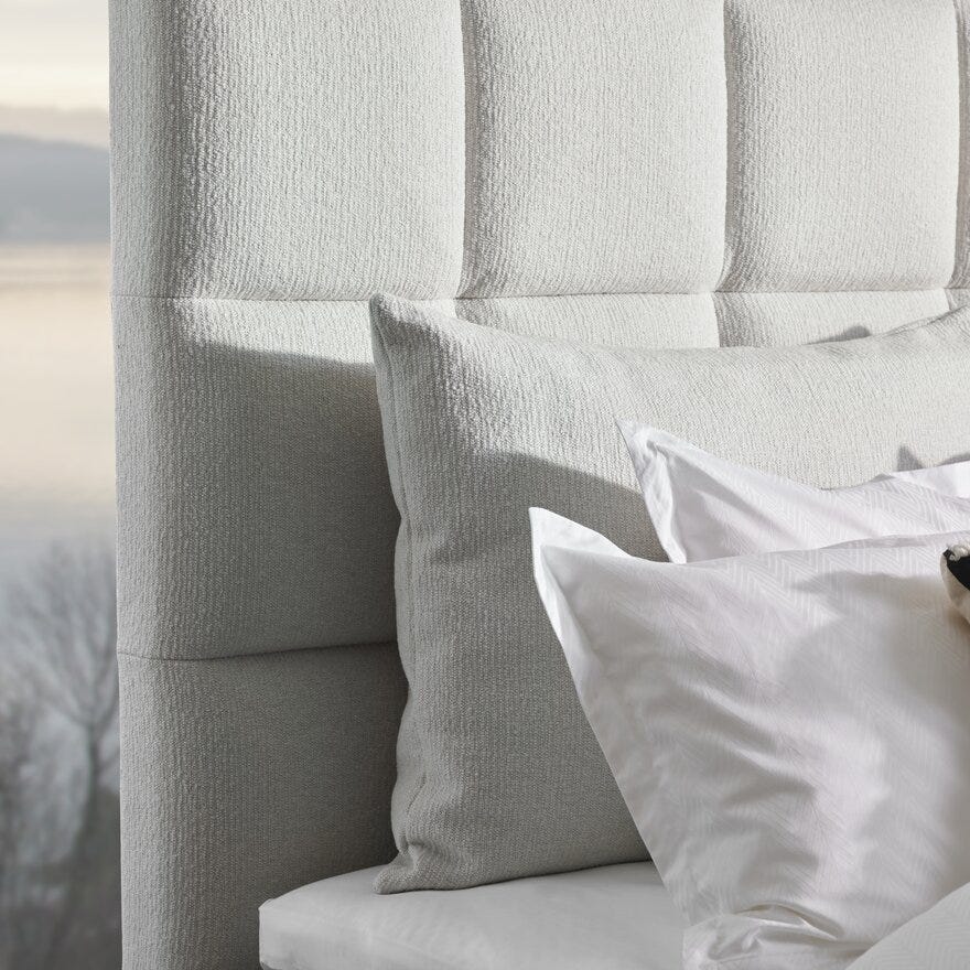 Signature Collection Sleeping LINDØY Sengegavl 162x16 cm i Beige/natur
