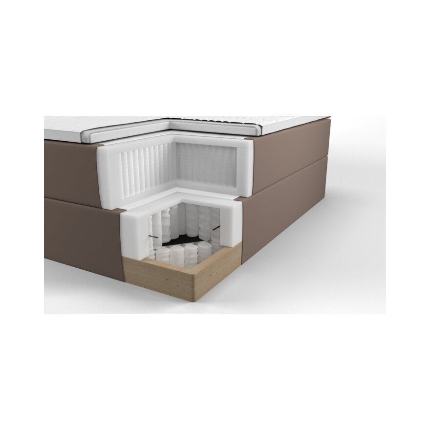 Signature Collection Sleeping LINDØY Kontinentalseng 150x200 cm i Beige/natur