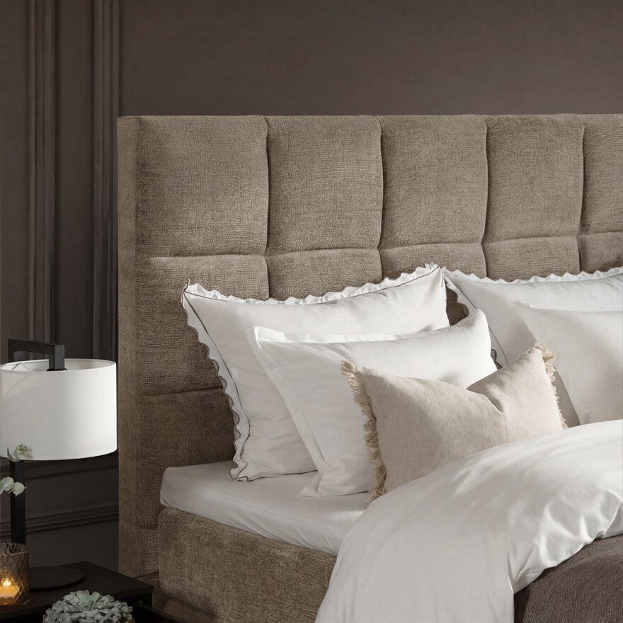 Signature Collection Sleeping LINDØY Kontinentalseng 140x200 cm i Brun