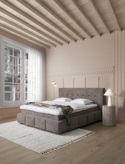 Signature Collection Sleeping NOTTING HILL Seng med gavl 140x200 cm i Brun