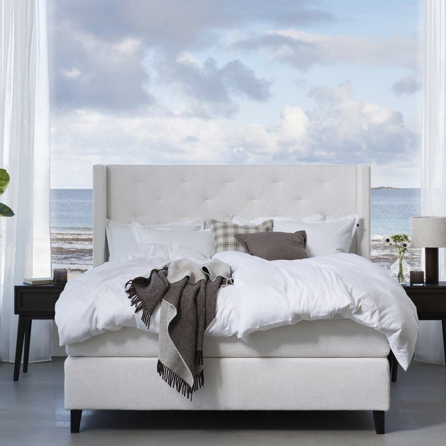 Signature Collection Sleeping SANDØ Sengegavl 228x151 cm i Beige/natur
