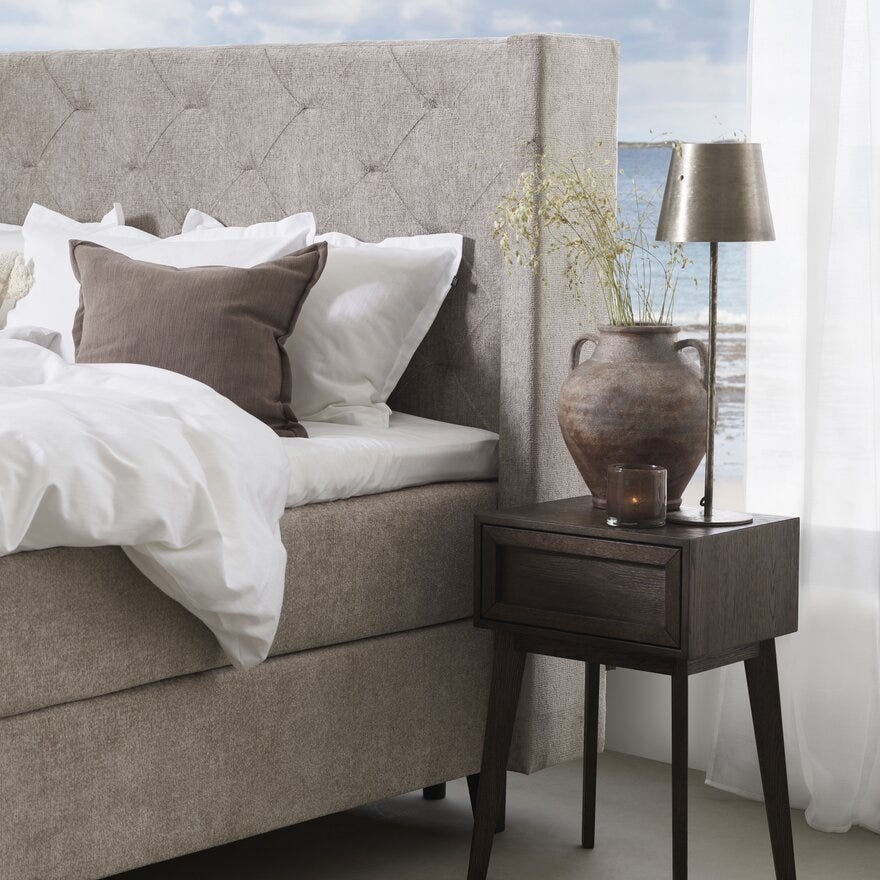 Signature Collection Sleeping SANDØ Sengegavl 198x151 cm i Beige/natur