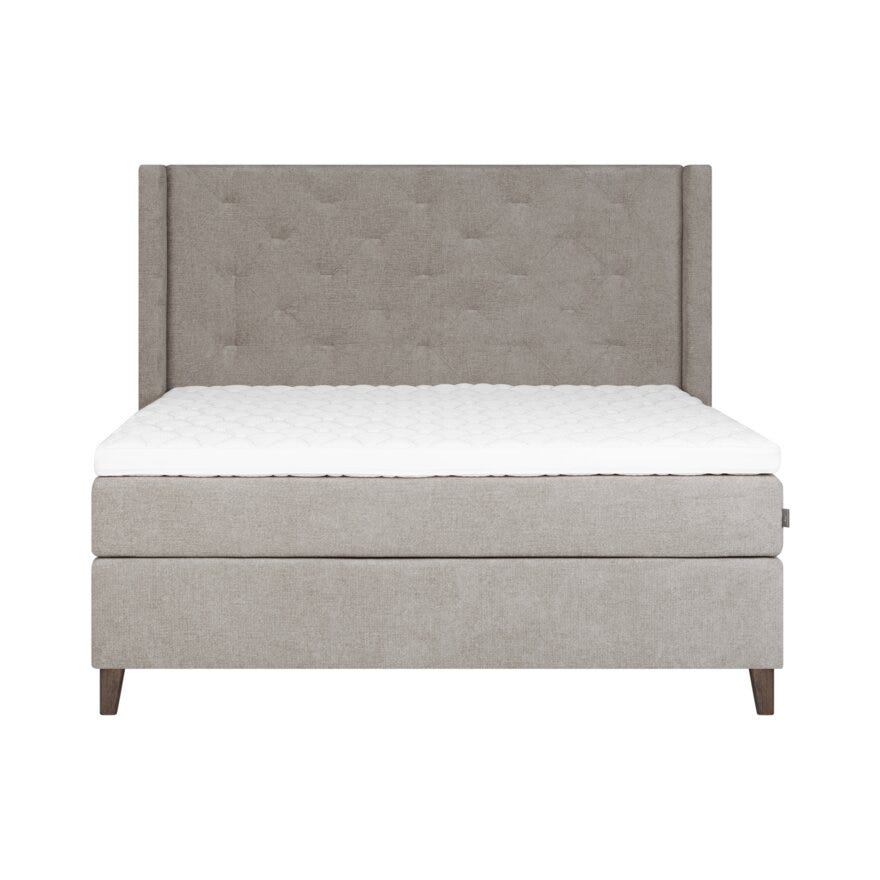 Signature Collection Sleeping SANDØ Kontinentalseng 180x200 cm i Beige/natur