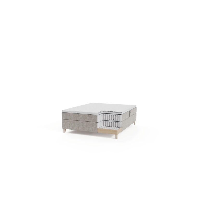 Signature Collection Sleeping SANDØ Kontinentalseng 180x200 cm i Beige/natur