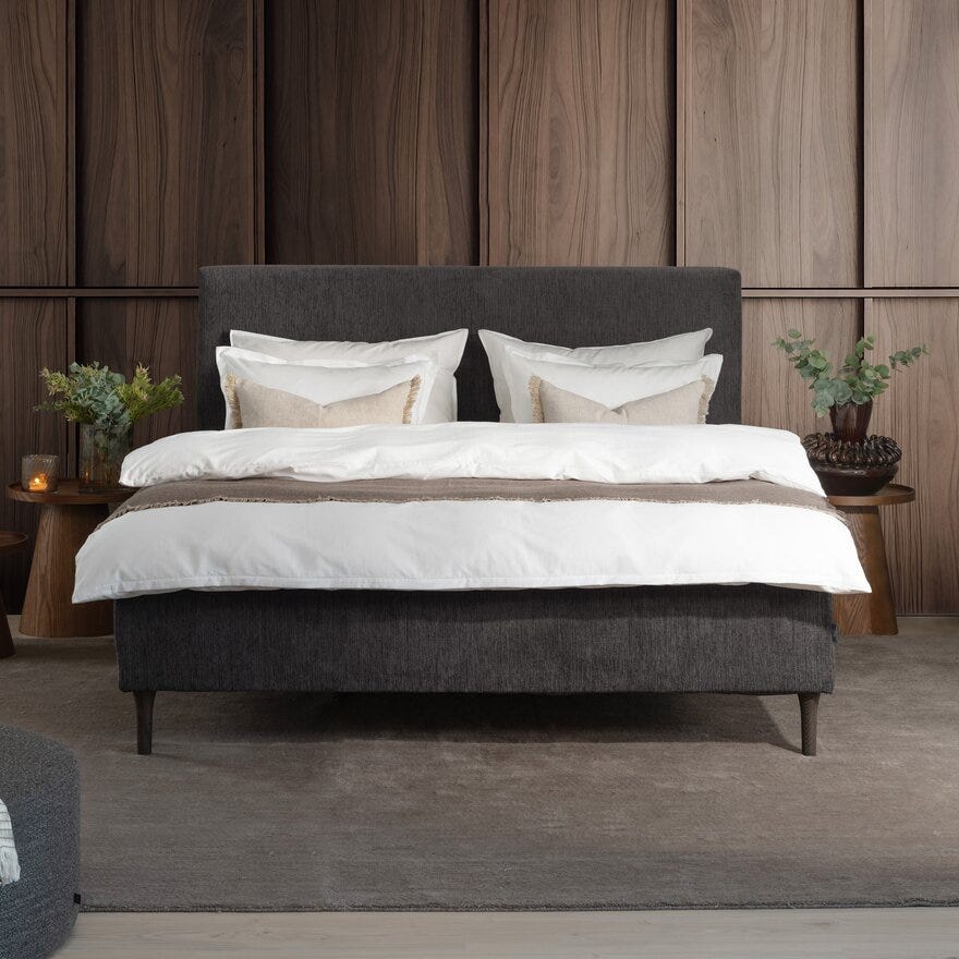 Signature Collection Sleeping SANDØ Rammeseng 150x200 cm i Grå