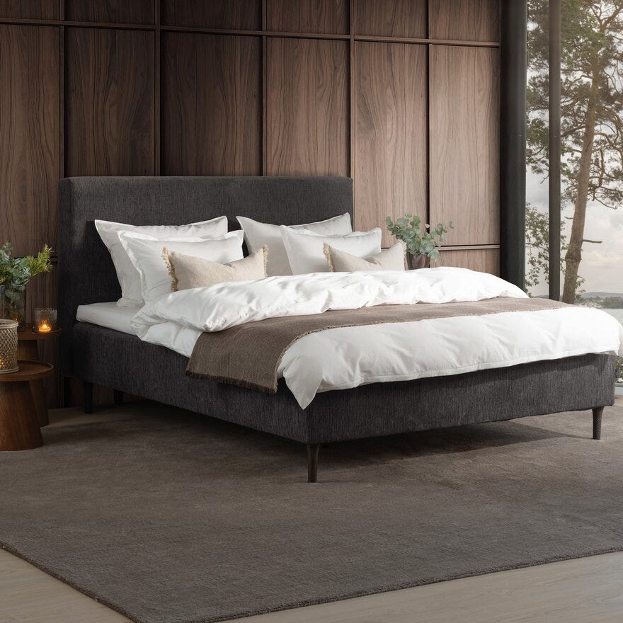 Signature Collection Sleeping SANDØ Rammeseng 150x200 cm i Grå