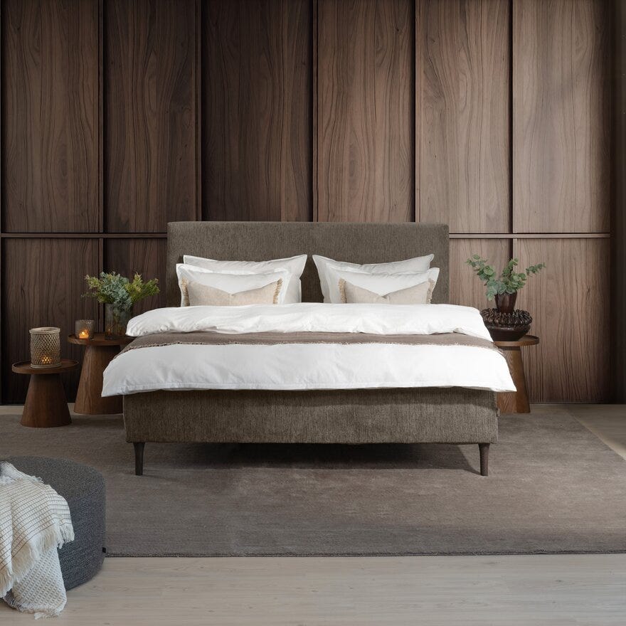 Signature Collection Sleeping SANDØ Rammeseng 75x200 cm i Brun
