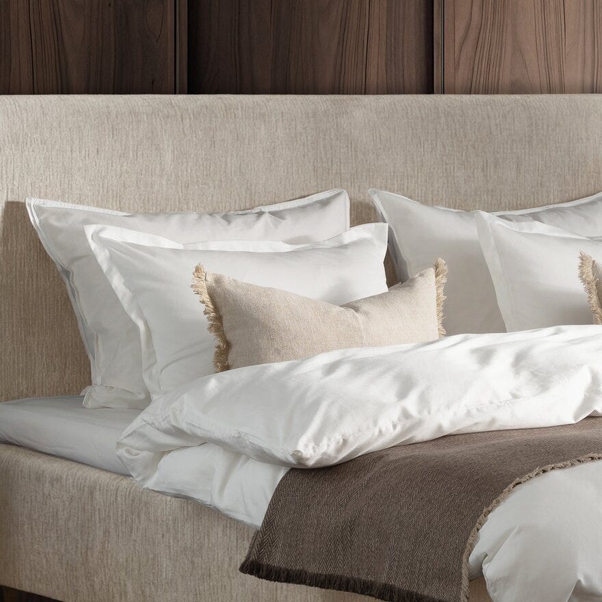 Signature Collection Sleeping SANDØ Sengegavl 93x14 cm i Beige/natur