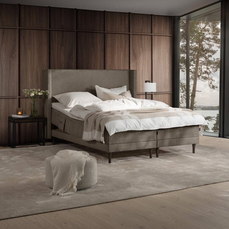 Signature Collection Sleeping SANDØ Regulerbar seng 160x200 cm i Brun