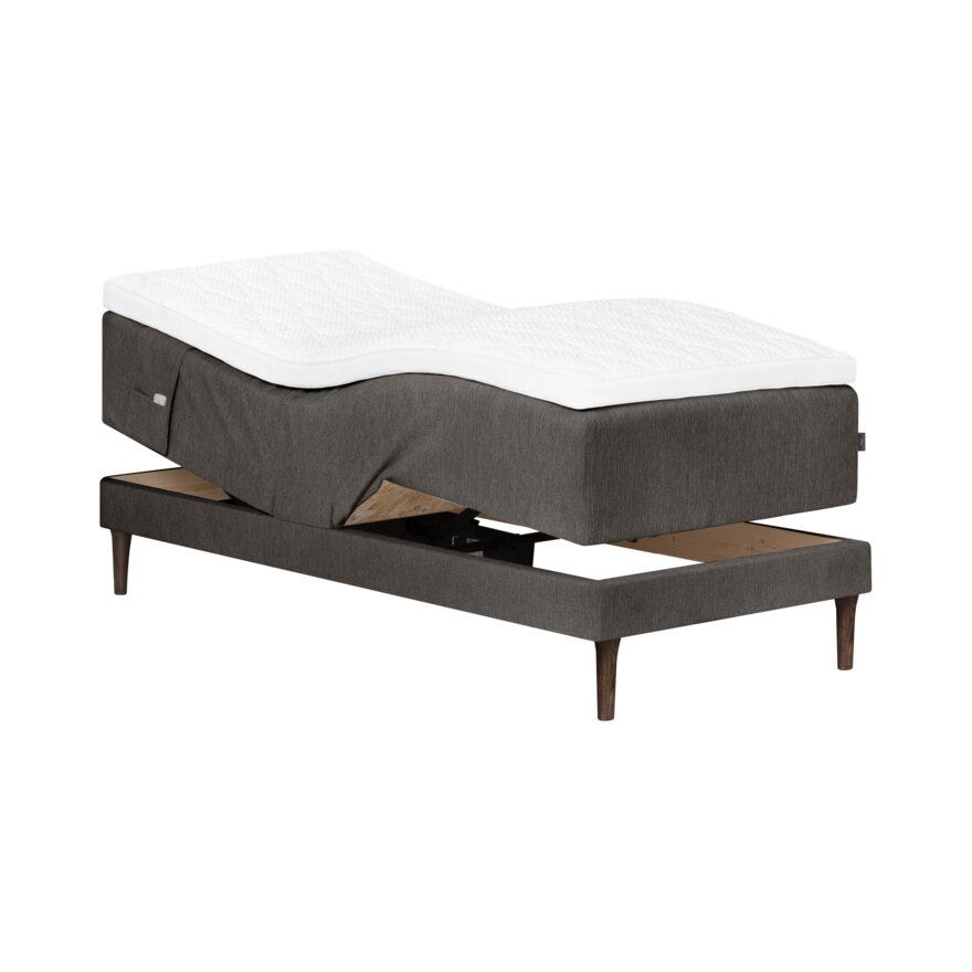 Signature Collection Sleeping SANDØ Regulerbar seng 80x200 cm i Grå
