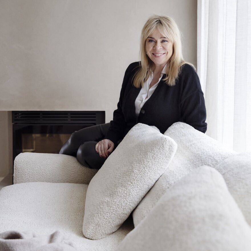 Bohus Exclusive by Tone Kroken SOCIAL 3 seter XL i Beige/natur designet av Tone Kroken